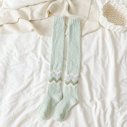 Long Tube Warm Keeping Floor Sleep Knee Socks