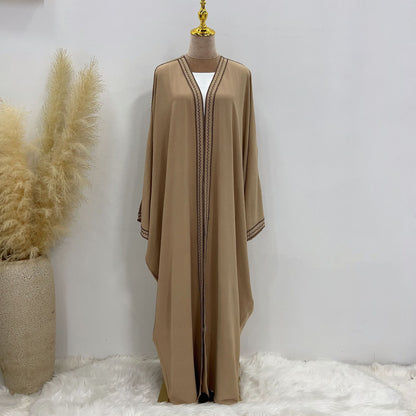 Embroidered Lace Dress Robe