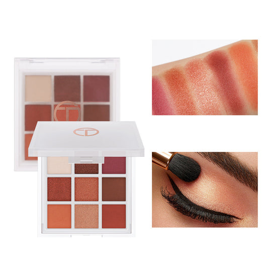 Earth Color Matte Pearlescent Nine  Eyeshadow