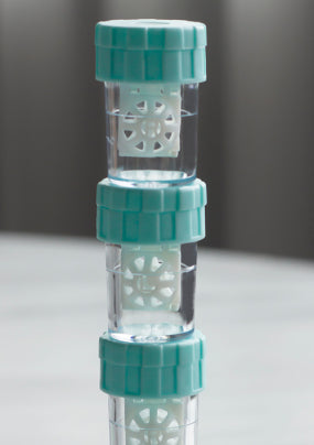 Manual Rotating Contact Lens Cleaner Storage Box