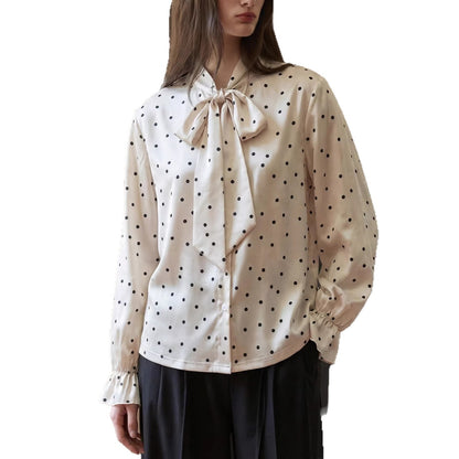 Chiffon Blouse Professional-style Shirt Womens Top