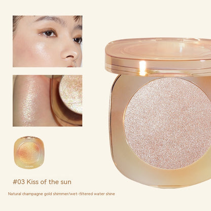 Shell Monochrome Highlighting Powder Shimmer Matte Tear Groove Nose Shadow Brightening