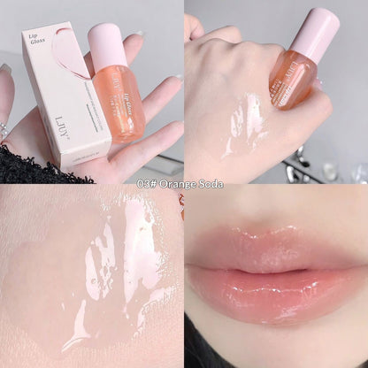 LJUY Lip Oil Translucent And Illusionary Color Lip Gloss Transparent