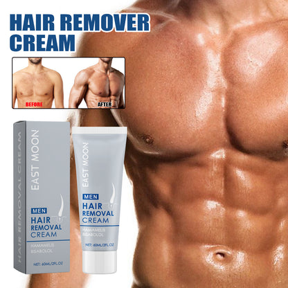 East Moon Hair Removal Cream, For Men Men's Underarm Arm And Leg Hair Gentle Non-Irritating Cleaning Hair Removal Cream