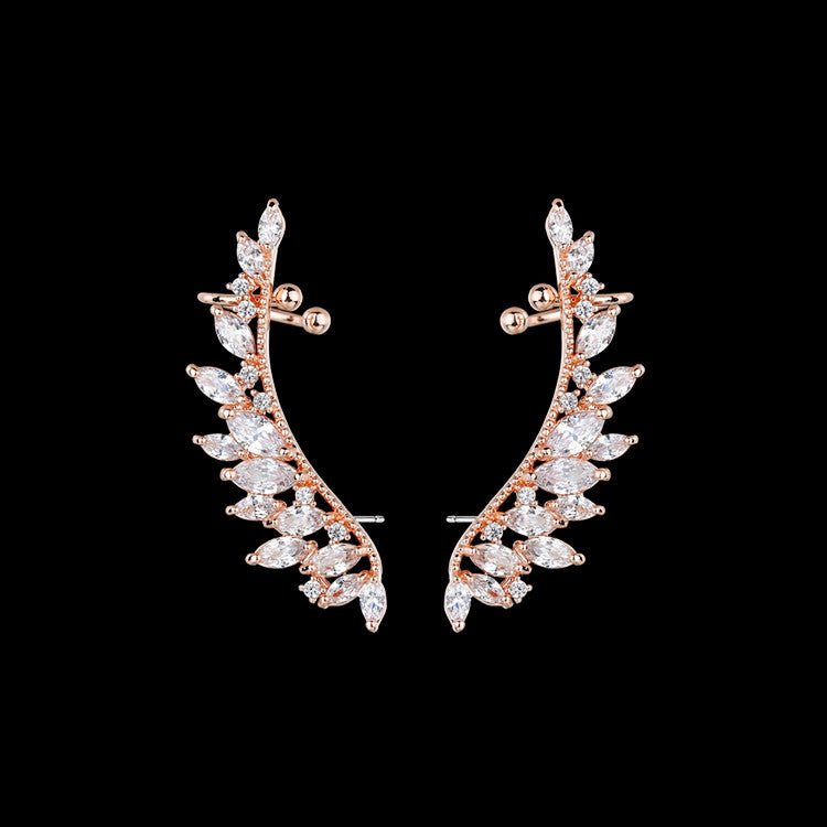Ear Clip Korean Temperament Atmosphere Ear Bone Clip Earrings
