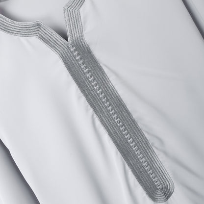 Fashion Nation Embroidery Robe For Men