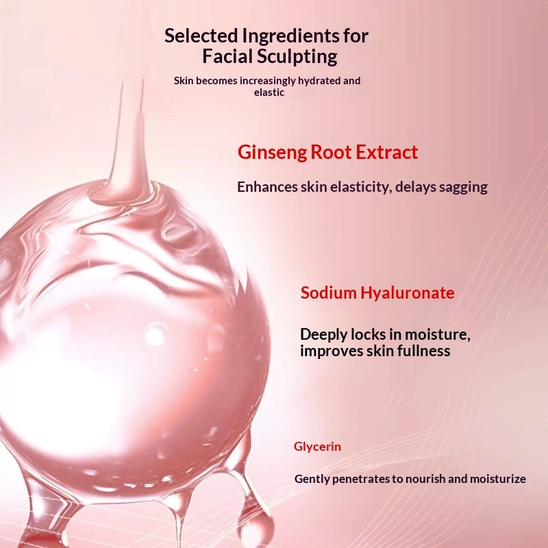 Red Bandage Mask Collagen V-Shape Face Lifting Mask
