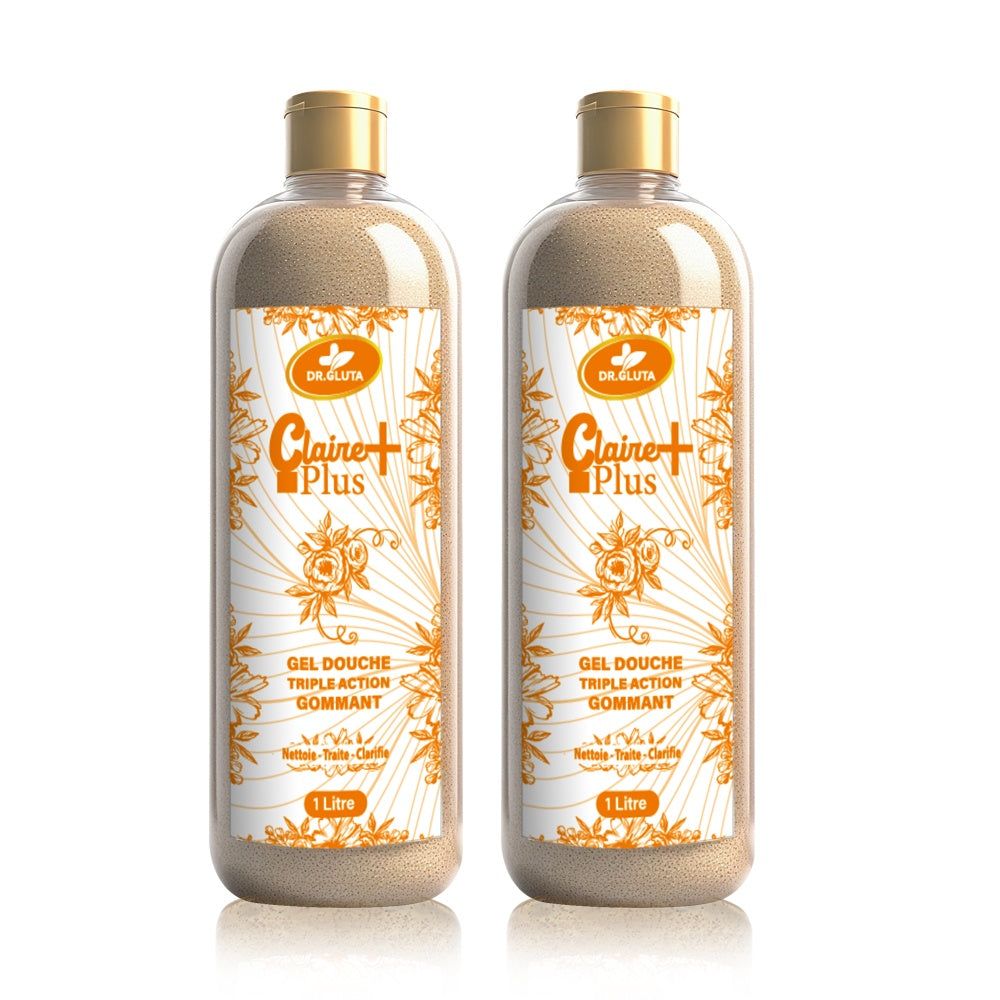 Claire Plus Shower Gel Anti-aging Lightening Body Skin Care Whitening Bath Wash