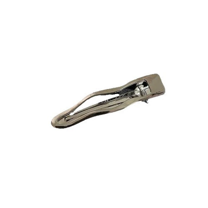 Bangs Duckbill Clip Hairclip Decoration Female Metal Wave Barrettes