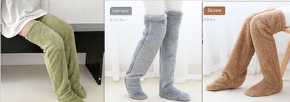 Winter Warm Cold Leg Knee Joint Cold-proof Stockings Home Floor Sleeping Socks