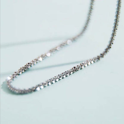 Sterling Silver 990 Starry Necklace For Women Necklace