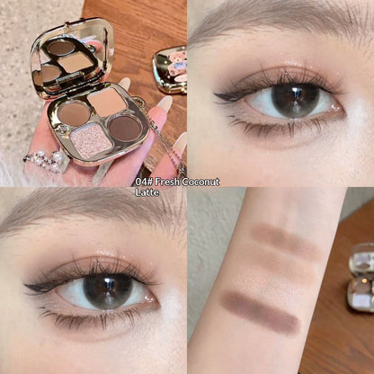 Gentle Eyeshadow Palette With Natural Vibrant Colors That Dont Fallout