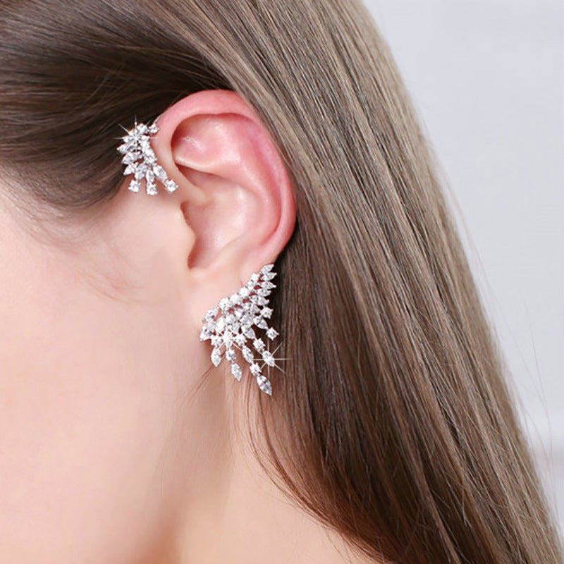 Earrings Long Ear Bone Clip Trendy Net Red Ear Hook