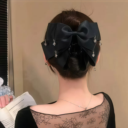 Multi-layer Butterfly Hair Clips With A Sparkling Bow