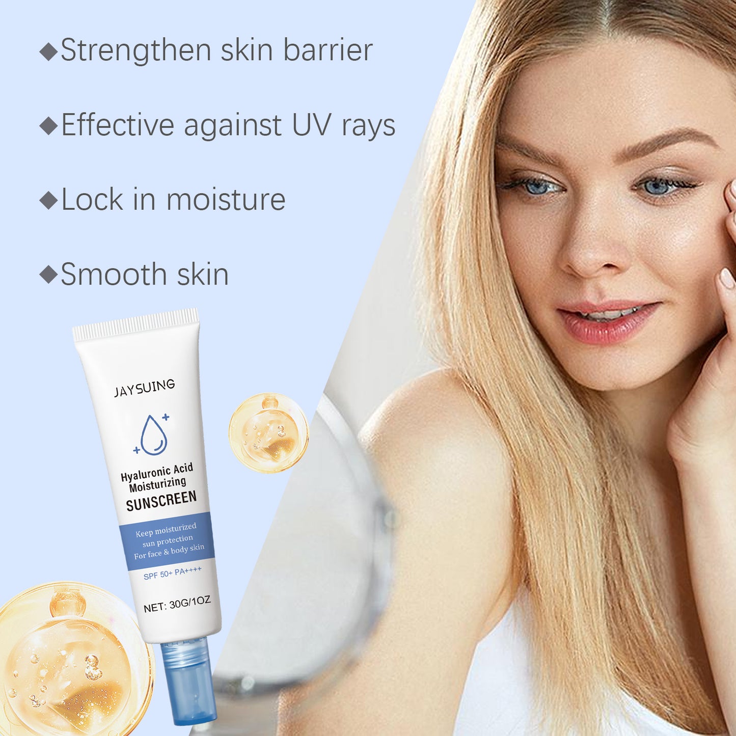 Jaysuing Protection Lotion Is A Moisturizing And Refreshing Uv Protection Lotion For Face Care