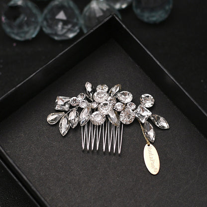 Hair Accessories Rhinestone Styling Decorative Hairbrush