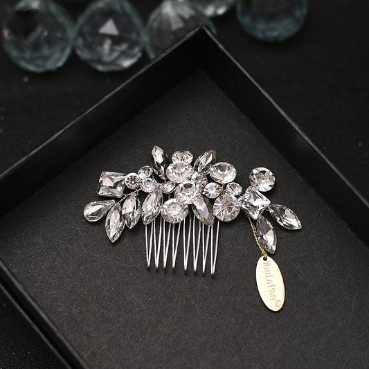 Hair Accessories Rhinestone Styling Decorative Hairbrush