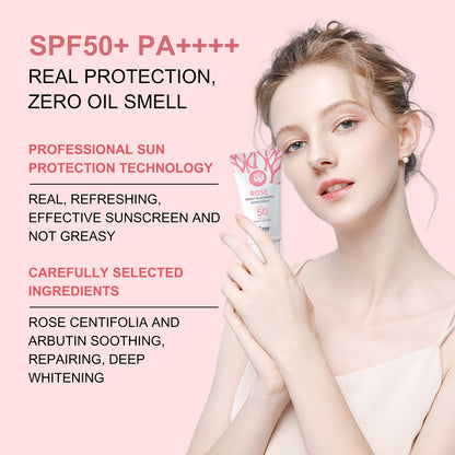 Fruit Glycoside Sunscreen Cream Isolation UV Non-greasy Moisturizing
