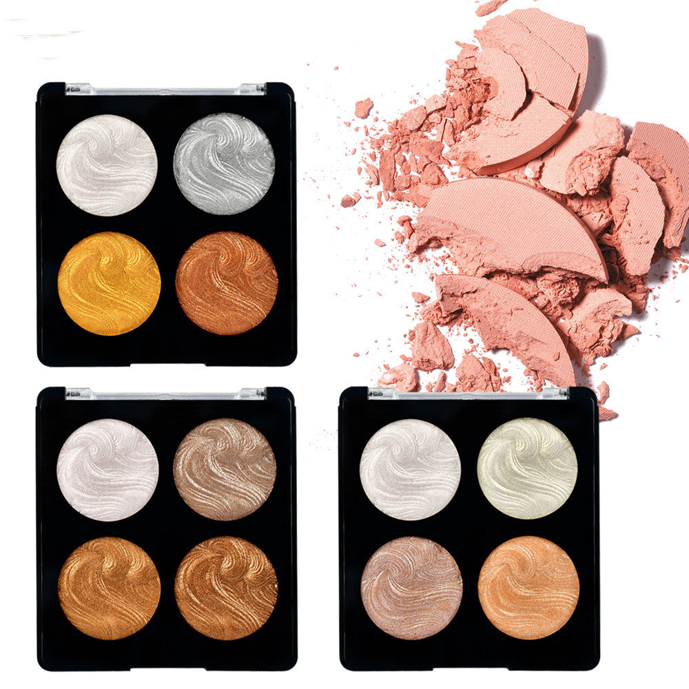 4-color Baking Highlighting Powder Repairing Cake Brightening