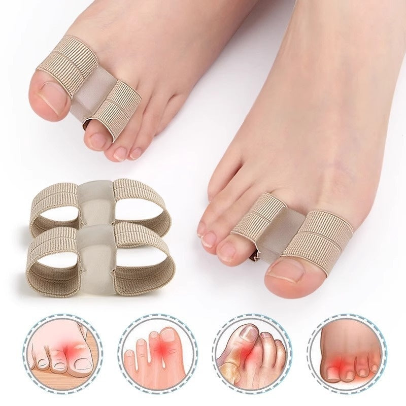 Hallux Valgus Brace Silicone Elastic Breathable Split Toe Artifact Thumb Foot Bone Correction Wearable Shoe Protective Cover