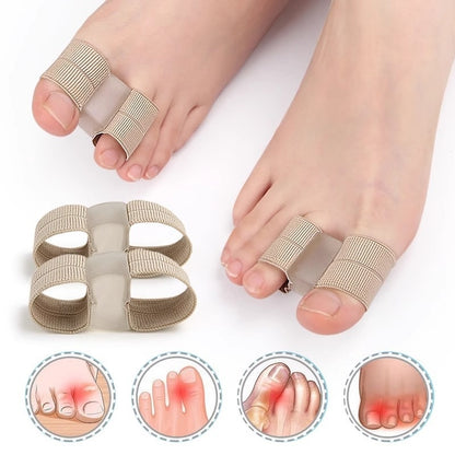 Hallux Valgus Brace Silicone Elastic Breathable Split Toe Artifact Thumb Foot Bone Correction Wearable Shoe Protective Cover