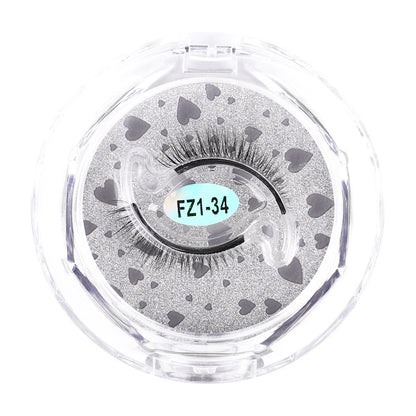 New Temperature Sensing Glue Free Self Adhesive Pair Of Eyelashes