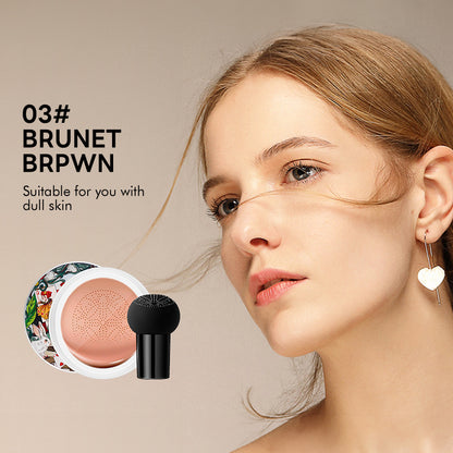 Beauty CC Cream Concealer Foundation With Mirror Powder Puff