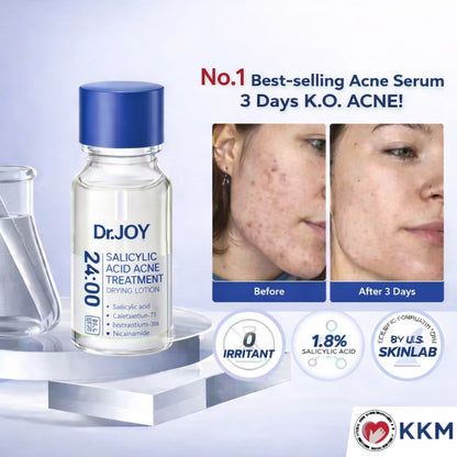 Acne-fighting Serum Containing Salicylic Acid To Control Oil And Combat Acne
