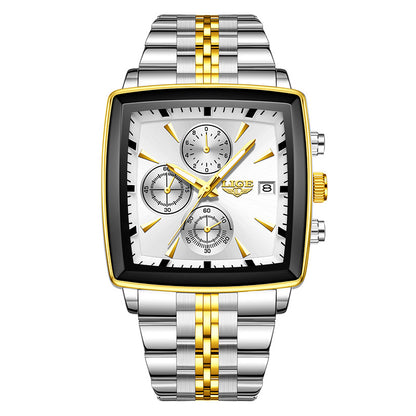 Business Personality Large Dial Square Watch Men