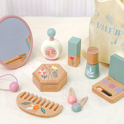 Girls' Playhouse Makeup Bag Simulation Makeup Toy Set