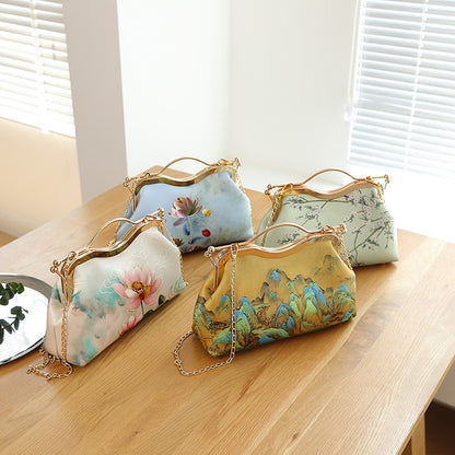 High-end Ethnic Style Tote Clutch Bag Women