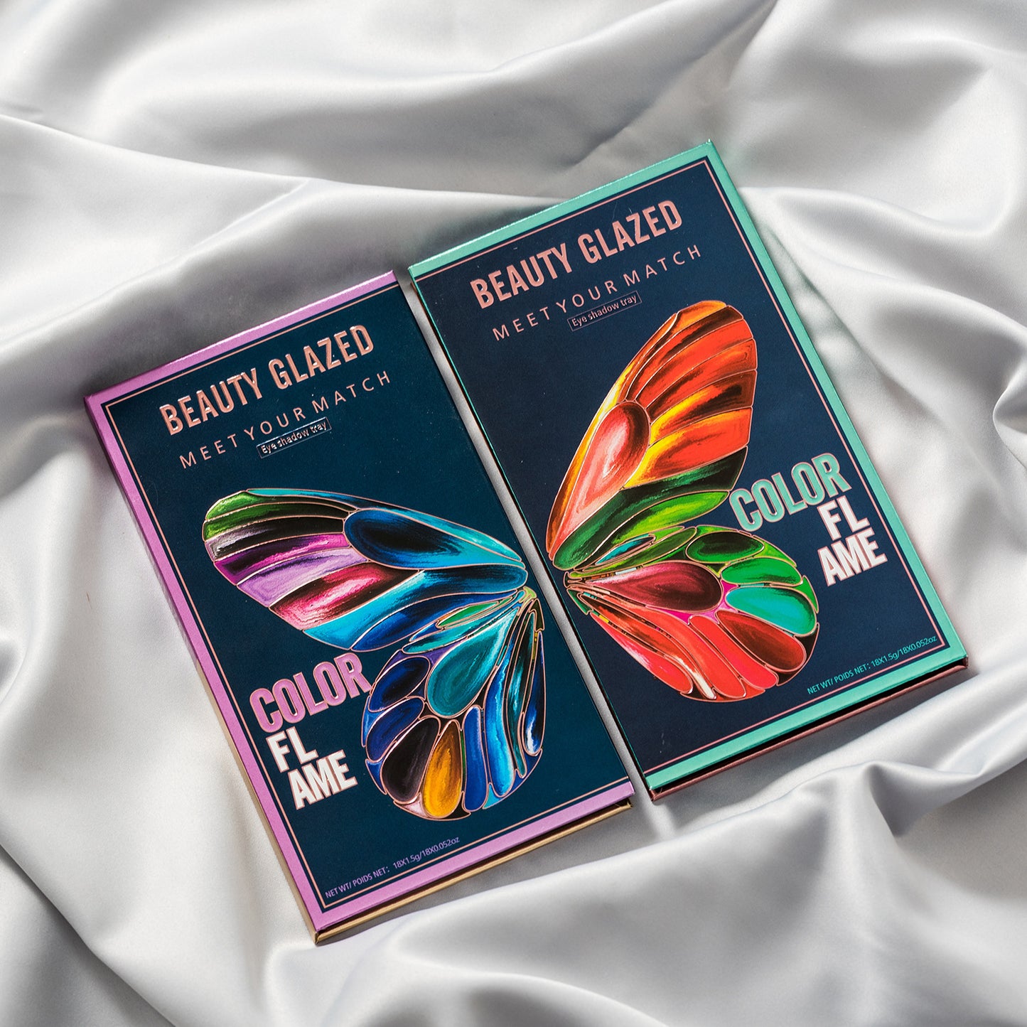 Butterfly Eyeshadow Palette Three-dimensional Shape And Easy To Color