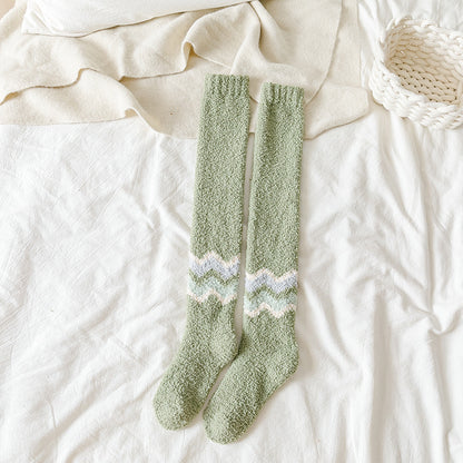 Long Tube Warm Keeping Floor Sleep Knee Socks
