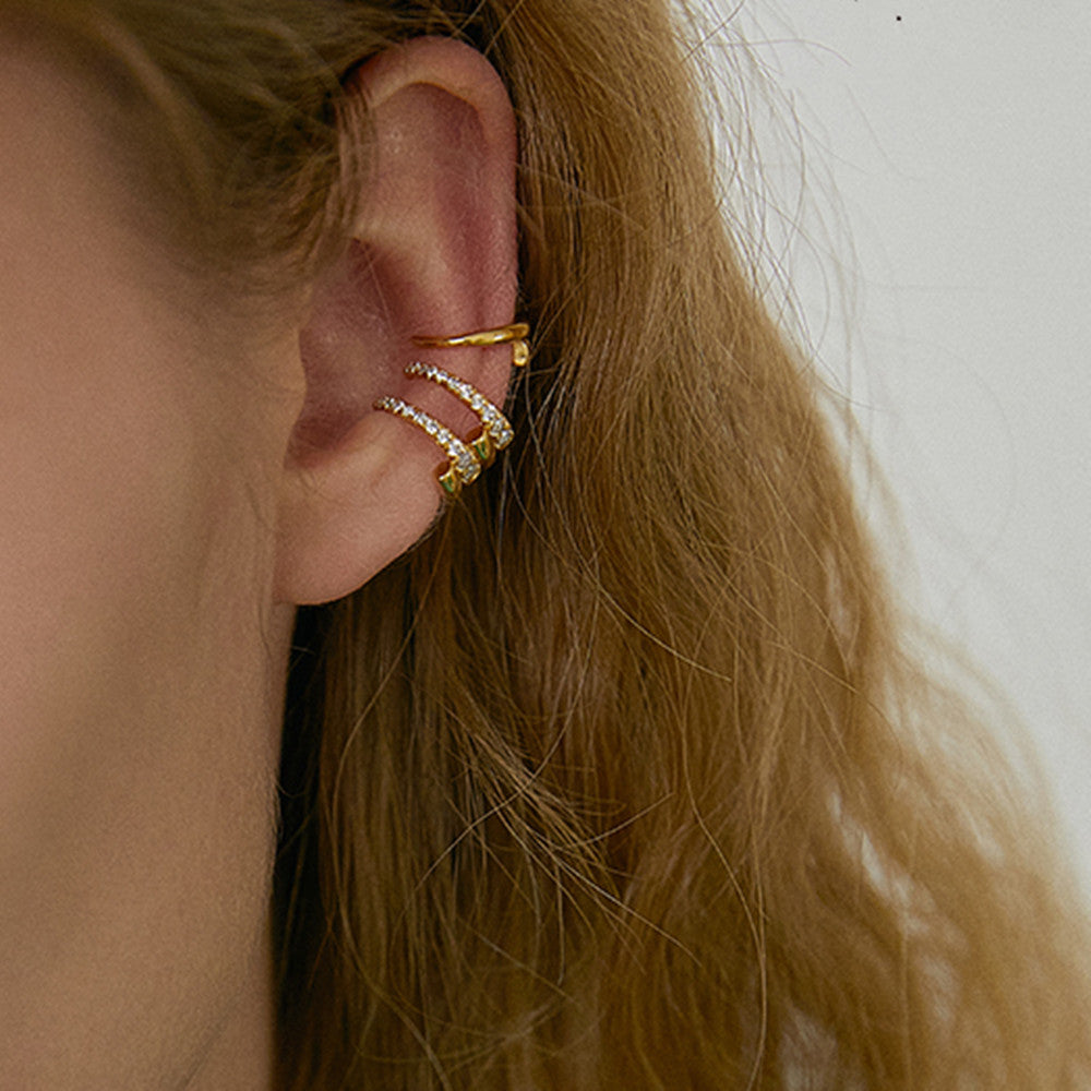 Painless Ear Clip Feminine Cool Fake Earrings