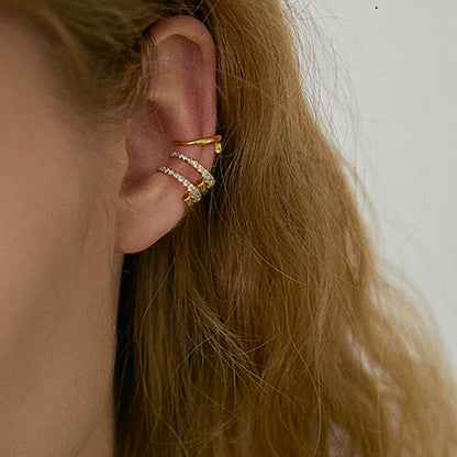 Painless Ear Clip Feminine Cool Fake Earrings