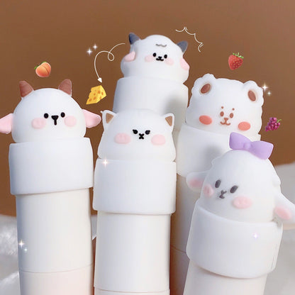 Blind Box Cute Favorite Pair Lip Lacquer Cute Matte Finish Velvet Lip Mud Plain Face Student Party Lipstick Lip Gloss