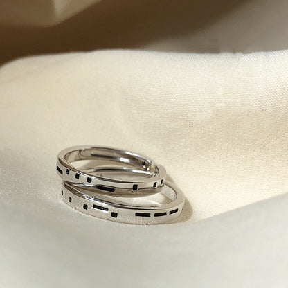 Niche Design Rings Fashion Simple Personality Trendy Rings