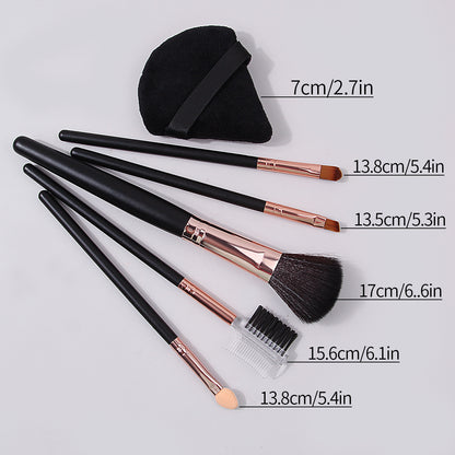Setting Powder Puff Non-absorbent Sponge Eyeshadow Concealer Refresh Portable Brush Set