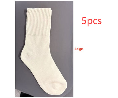 Tube Winter Thickened Maillard Terry Velvt Plush Snow Socks