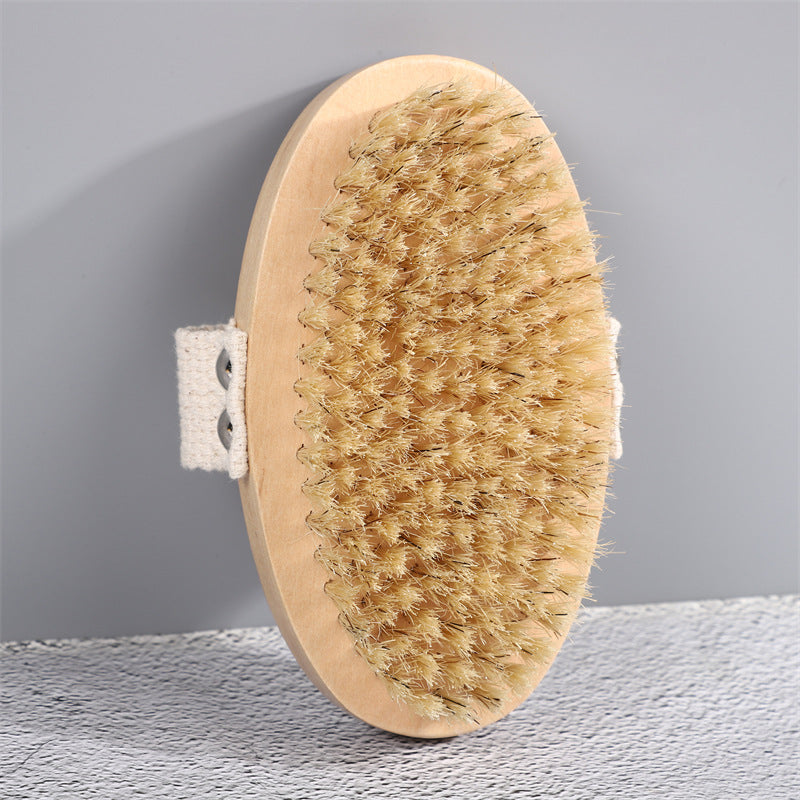 Bamboo Bristle Foam Nail Hand Brush