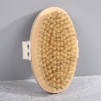 Bamboo Bristle Foam Nail Hand Brush