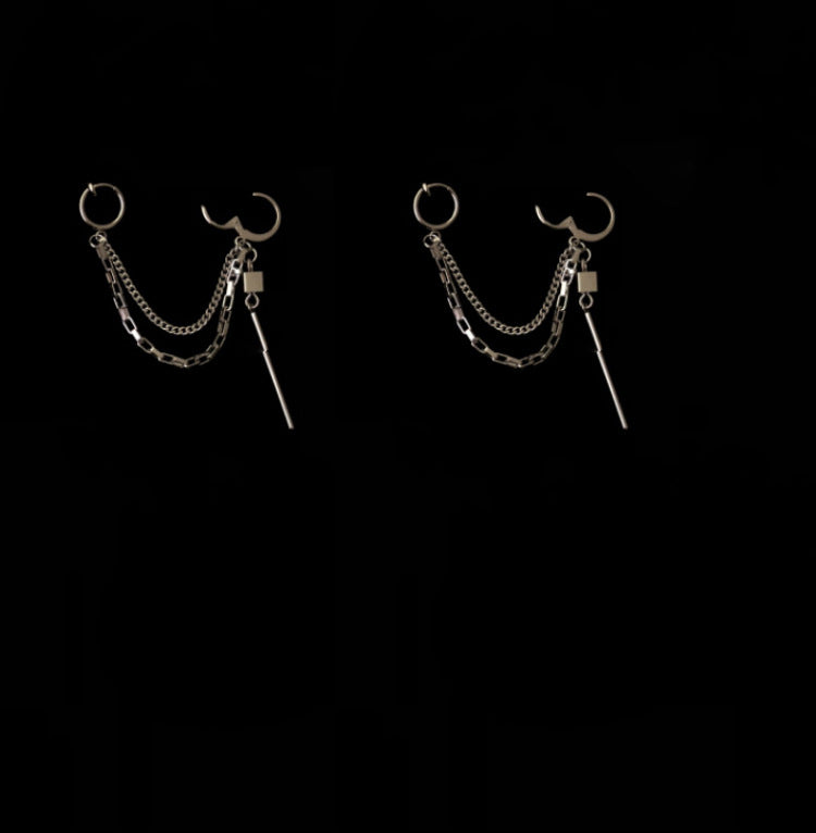 Long Stick Earrings Ear Bone Clip Earrings