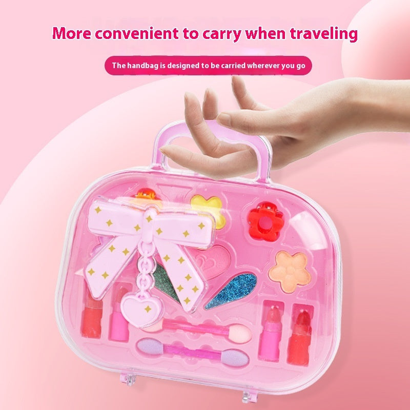 Makeup Eyeshadow Palette Children's Princess Handbag Toy