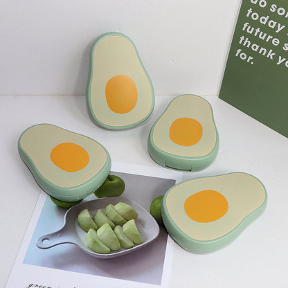 Avocado Contact Lens Companion Box Girl Heart