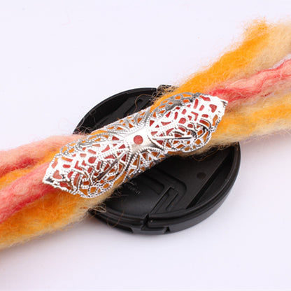 Women's Fashion Simple Dirty Braid Ornaments Hair Ring
