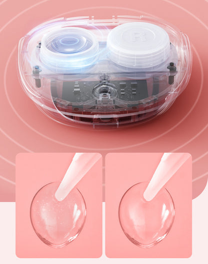 Contact Lens Storage Box Portable Automatic Cleaning Machine Ultrasonic Cleaning Machine