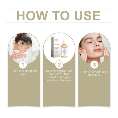 OUHOE Glycolic Acid 7% Moisturizing Toner, Remove Acne, Improve Skin Condition And Rejuvenate Skin Toner Essence
