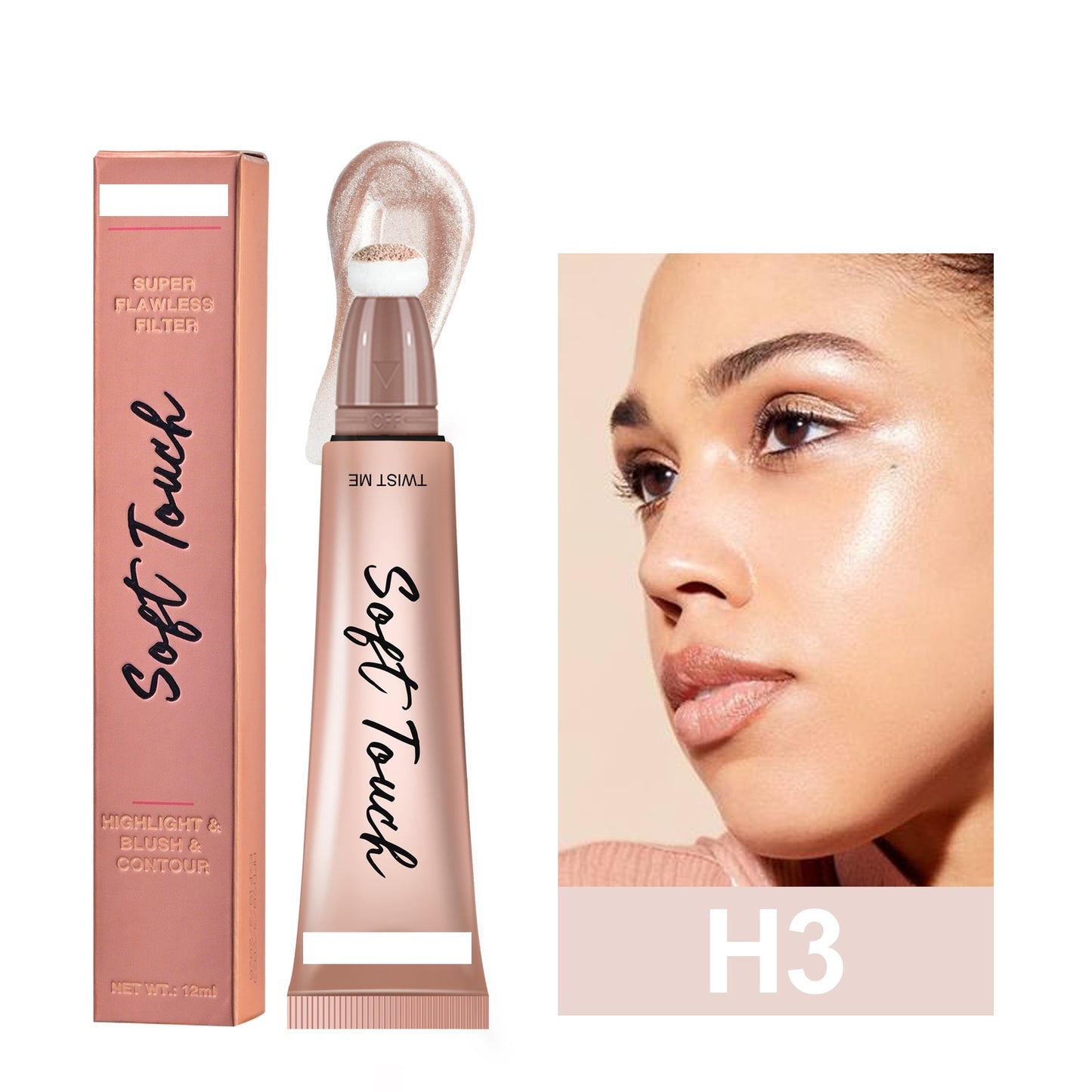 Facial Liquid Female Repair Matte Highlight Natural Brightening
