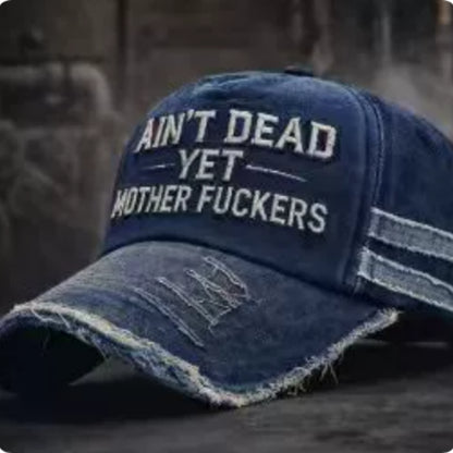 Creative And Versatile Text Printed Baseball Cap
