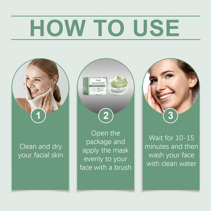 Hoygi Blackhead Green Tea Facial Cleanser Gently Cleans The Delicate Pores Of Blackheads And Moisturizes And Nourishes The Skin